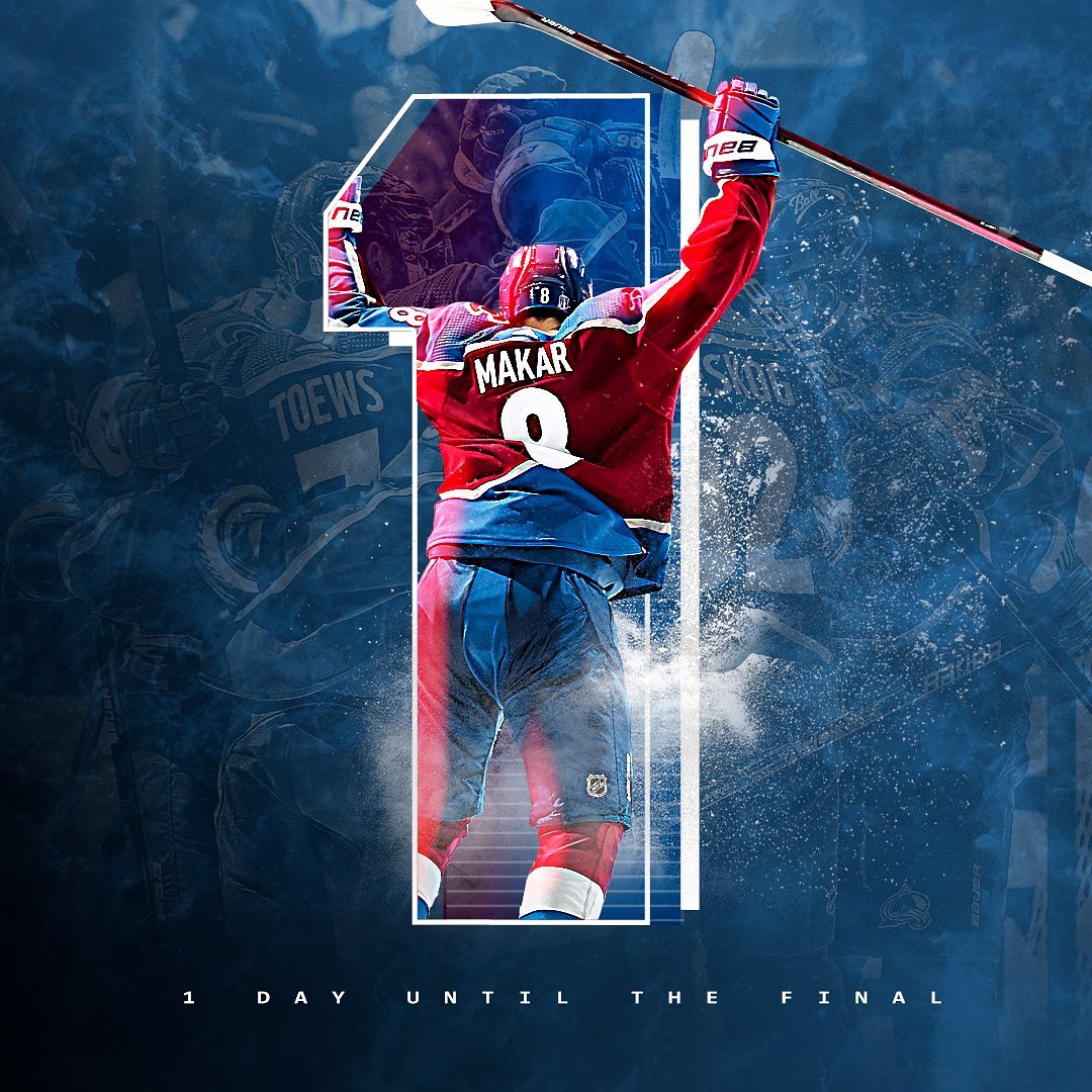 Days until the Stanley Cup Final… #FindAWay #GoAvsGo...