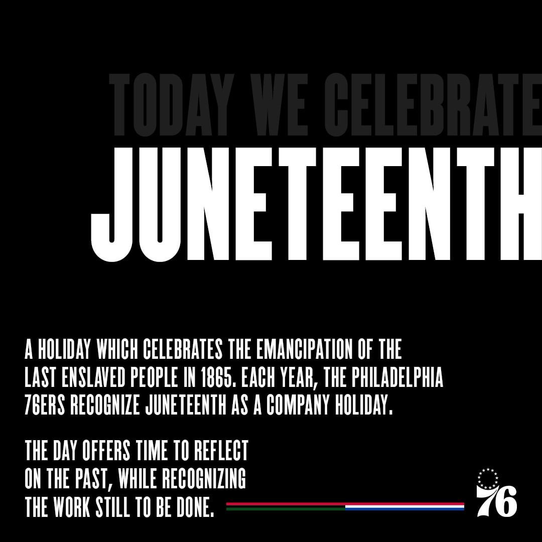 today is for reflection, acknowledgement, education, and celebration.  #juneteen...