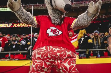 Best mascot in the NFL. Happy National Mascot Day, KC Wolf!...