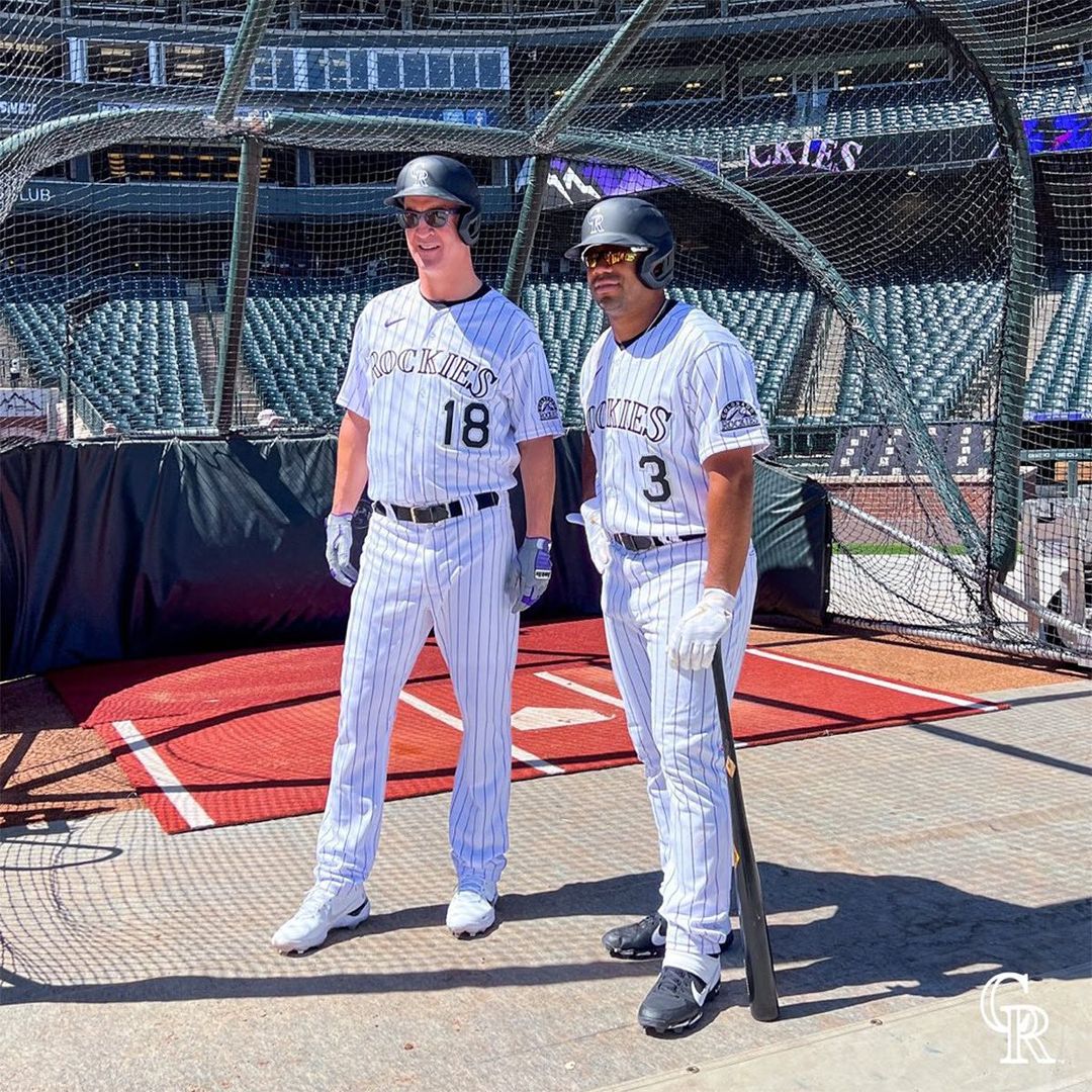 Which of these QBs would win a Home Run Derby?  (via @rockies, @dangerusswilson)...