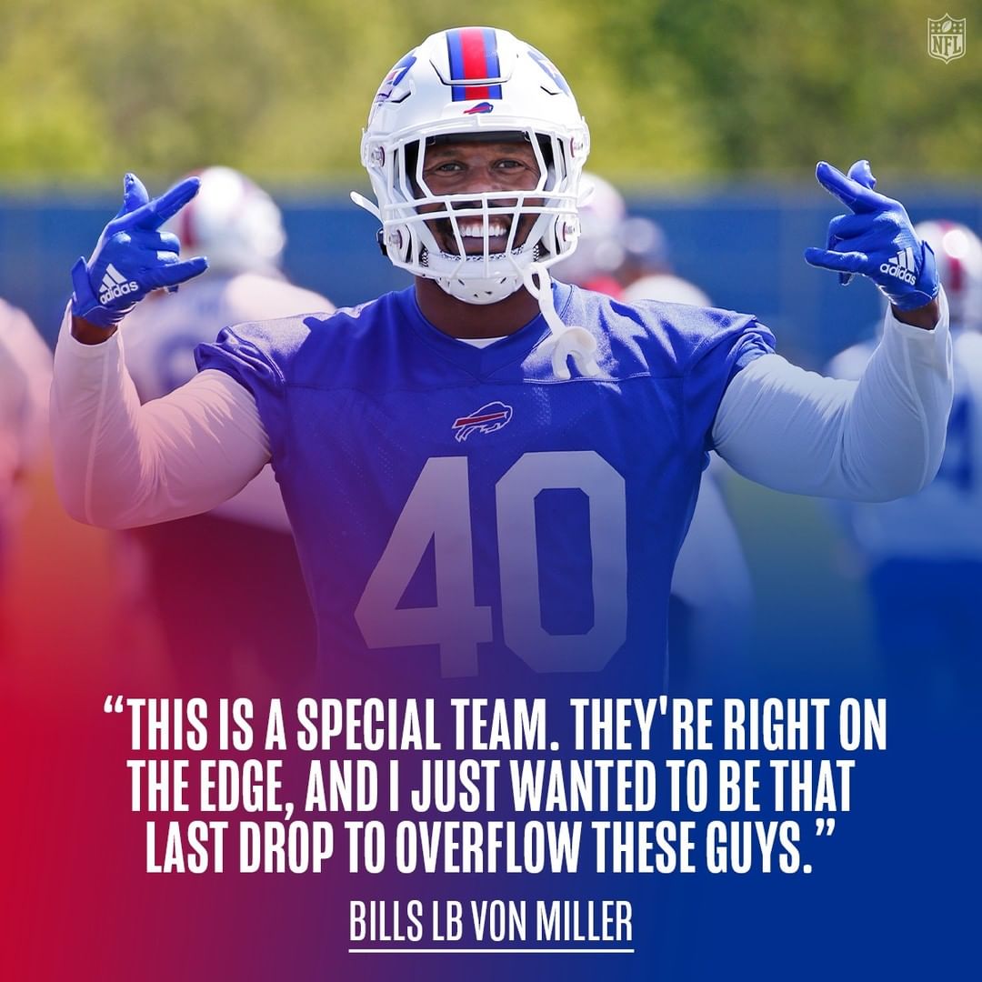 @vonmiller wants to help the @buffalobills get it done....