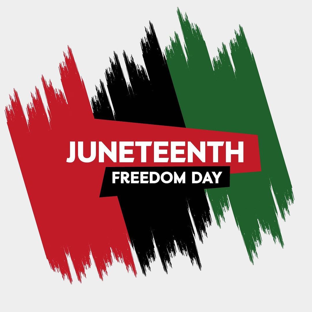 Today we honor #Juneteenth.  One people, one cause, one destiny....