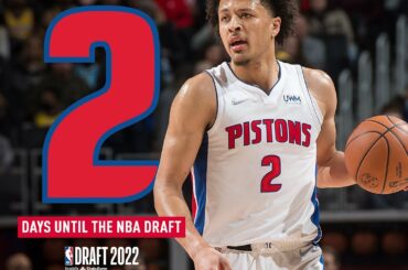 We're officially 2 days away from making history in the 2022 NBA Draft!  Like a...