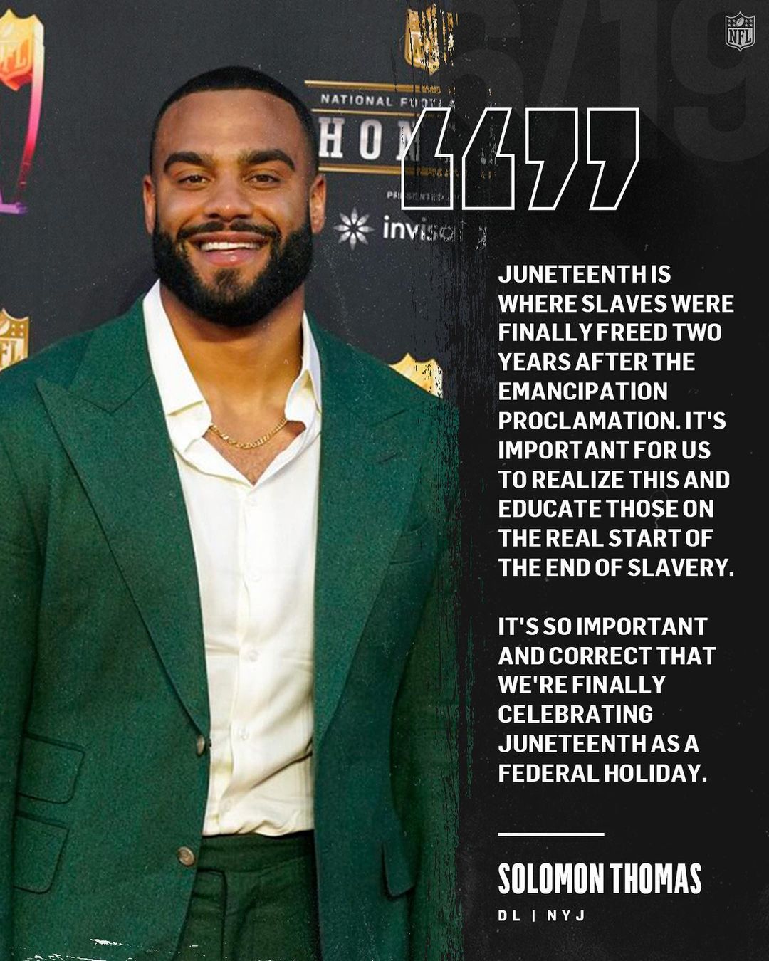 @sollythomas90 takes us through why #Juneteenth is a federal celebration. @nyjet...