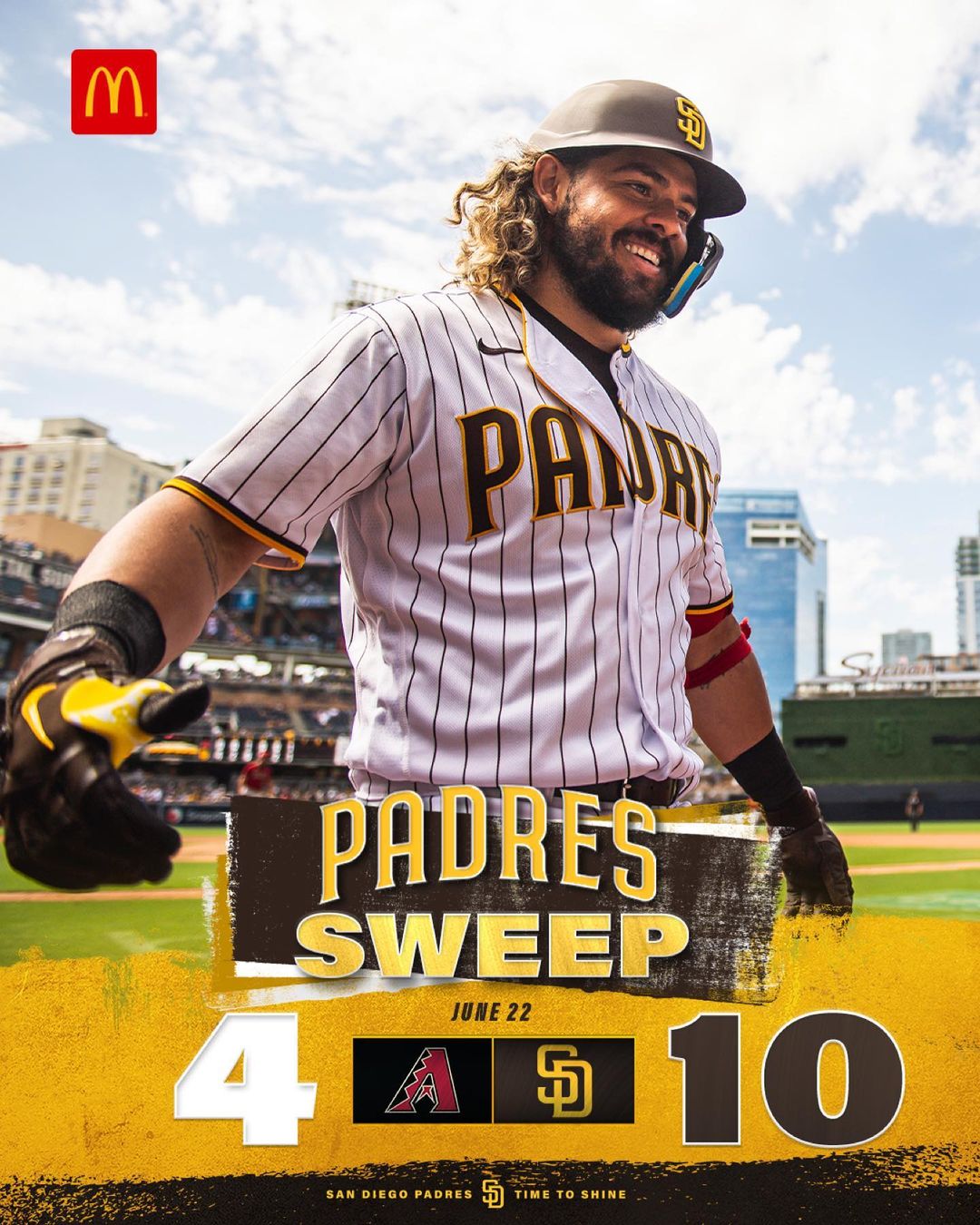 Swept the snakes  #PadresWin...