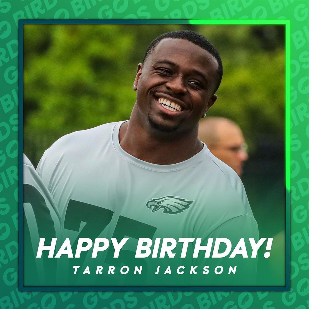 Join us in wishing @tarron_jackson a happy birthday!

#FlyEaglesFly...