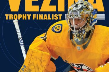 A finalist in his first season as starting goaltender.  Smashville is proud of ...