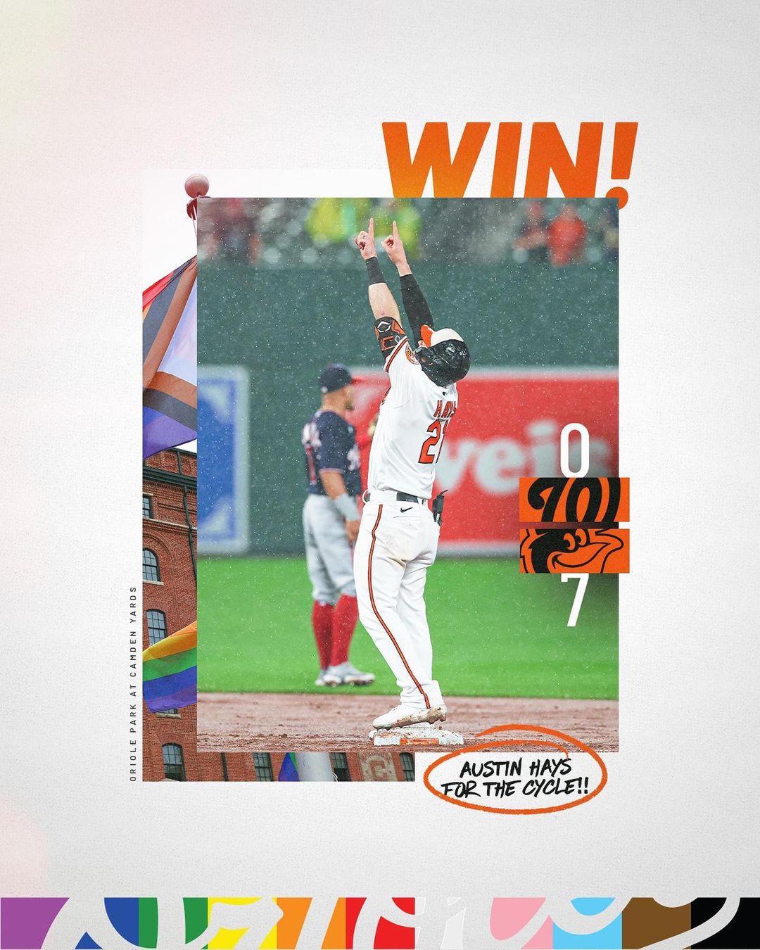 We hit for the cycle and secured the dub in 6 innings… not a bad Wednesday...