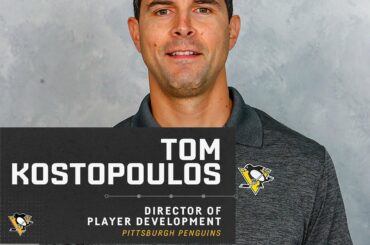 The Penguins have promoted Tom Kostopoulos to director of player development and...