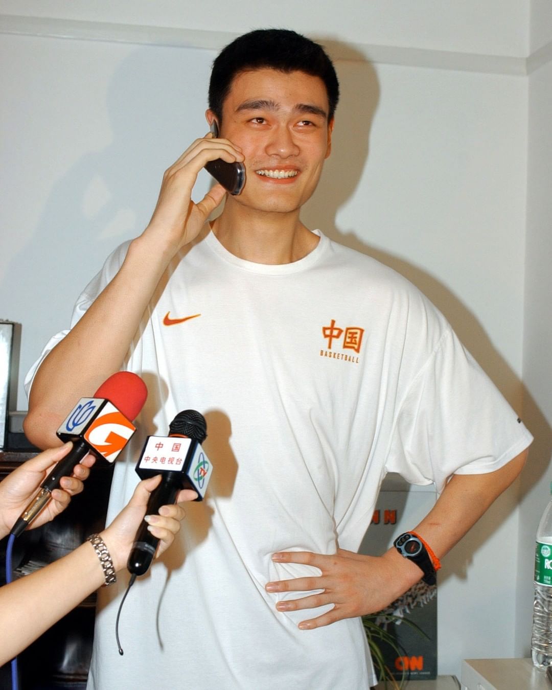 A special day in Rockets history. 

On this day in 2002, Yao Ming was drafted #1...