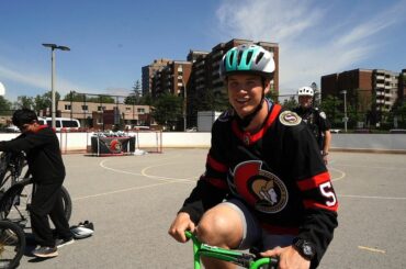 Safety First  The #Sens Community Foundation & the Holden Family (joined by a ...