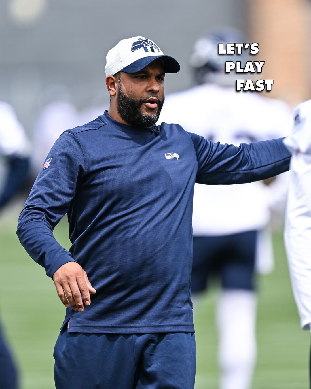 Coach Desai is energized 

#GoHawks x @lumentechnologies...