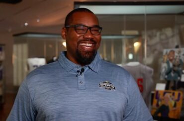 Catching up with #Saints Legend Jahri Evans as he enters the Louisiana Sports Ha...