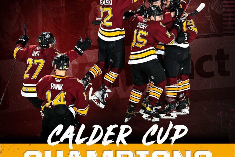 The @chicagowolves are AHL Champions!...