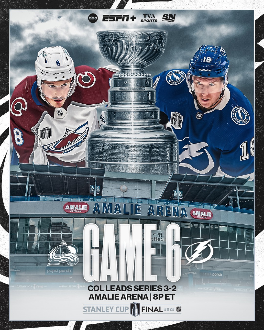 GAME 6! Will there be one more game this season, or will the @coloradoavalanche ...