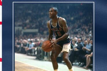 the all-time leading scorer in 76ers franchise history.  remembering Hal Greer ...