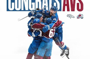 Turn the lights off, CARRY THE CUP HOME!!  #GoAvsGo  x #FindAWay...