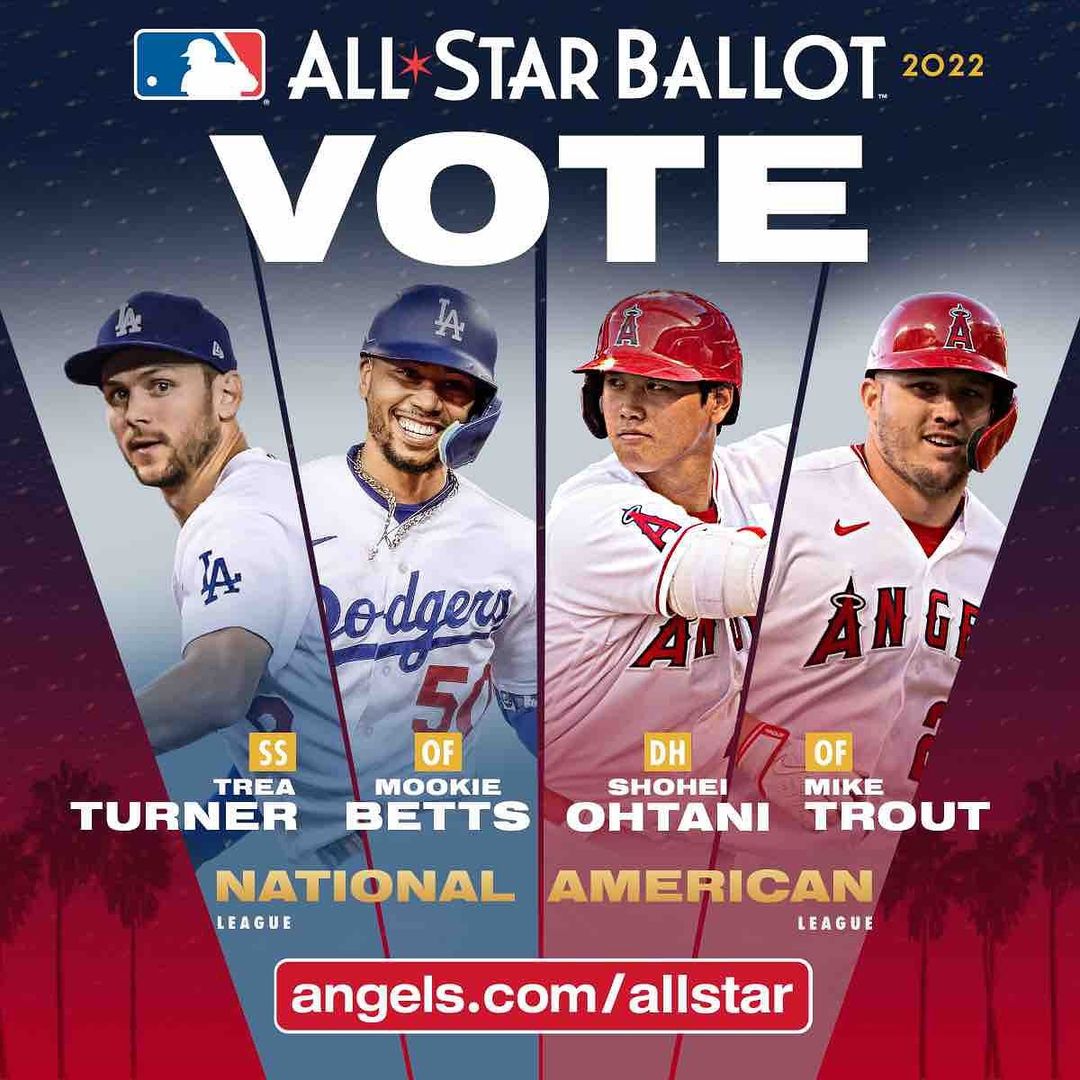 west coast, best coast.
 
Keep the stars local when you #VoteAngels and #VoteDod...