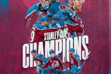 THE @coloradoavalanche ARE THE 2021-22 #StanleyCup CHAMPIONS!!!...