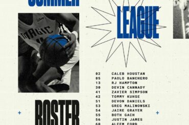 summer league roster just dropped...
