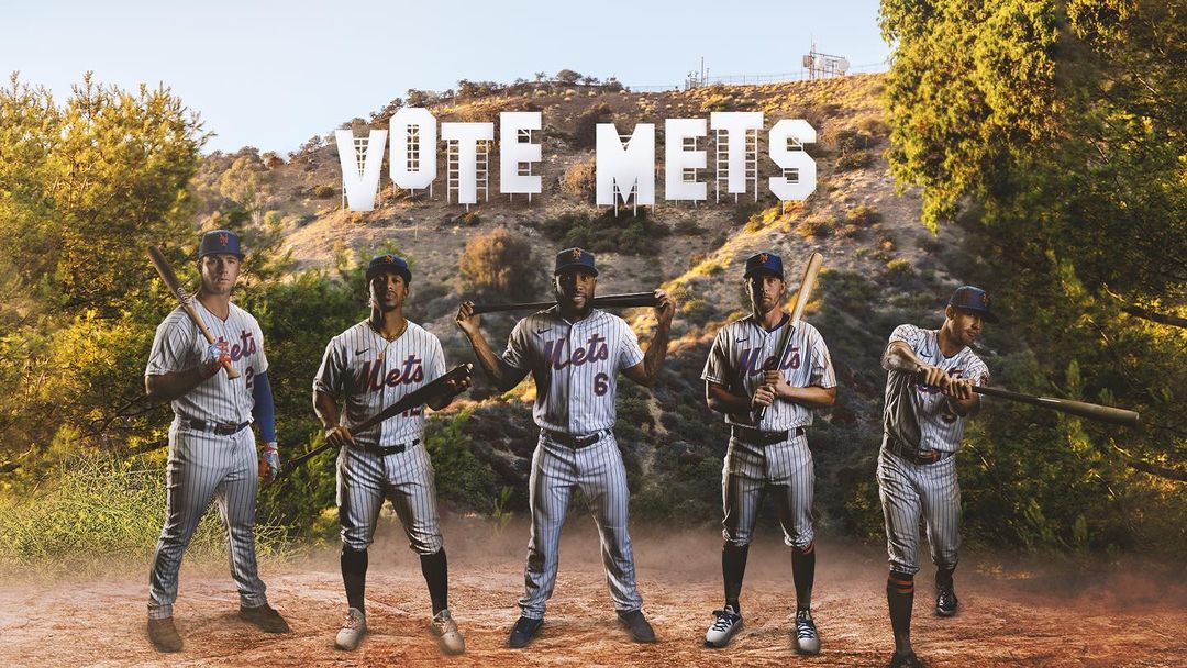 The sign says it all. #VoteMets...