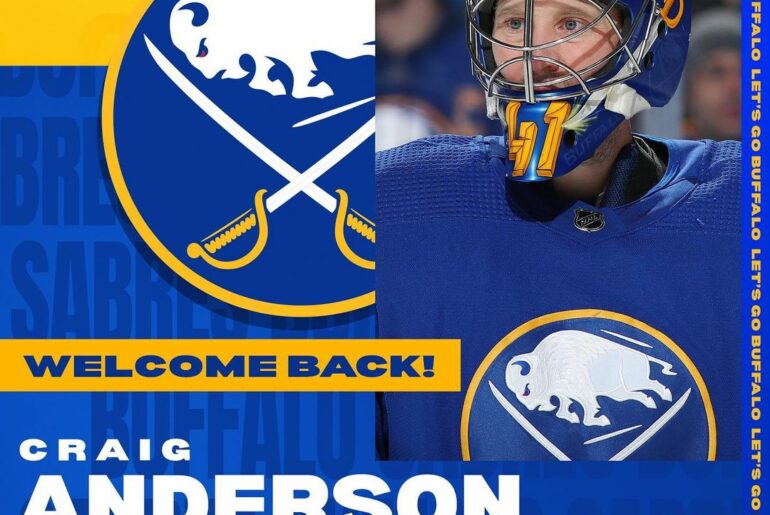 Andy’s back!  We have signed goaltender Craig Anderson to a one-year contract w...