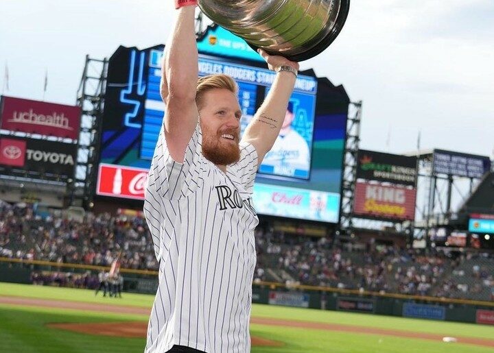 The #StanleyCup, but make it a Rockies fan.  ( @coloradoavalanche, @rockies)...
