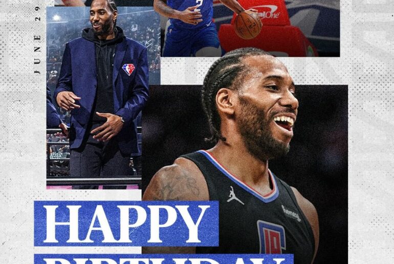 Happy Birthday, Kawhi!  For every comment,  @aspiration will plant one tree for...