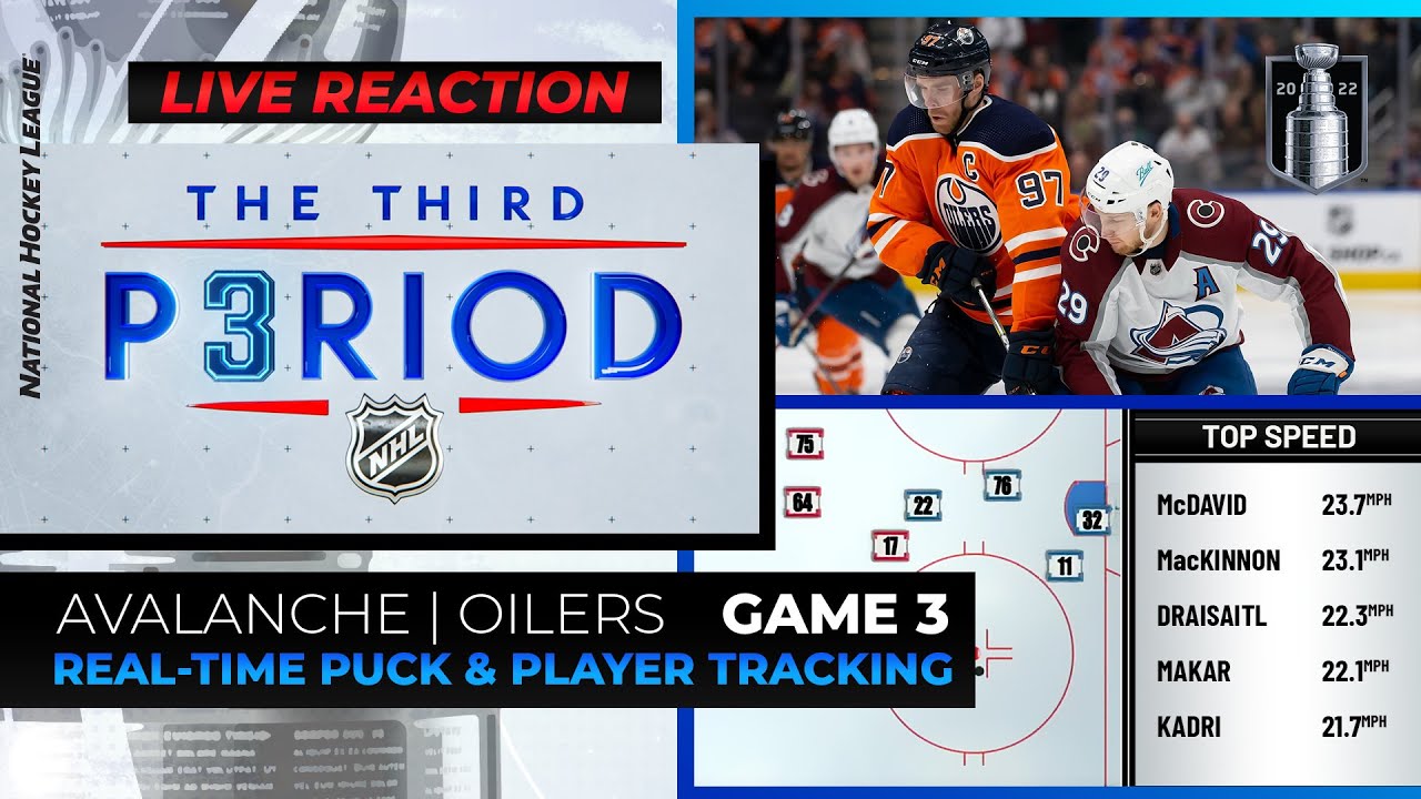 @Edmonton Oilers @Colorado Avalanche  ​Game 3 | Third Period Live Show | NHL Playoffs 2022