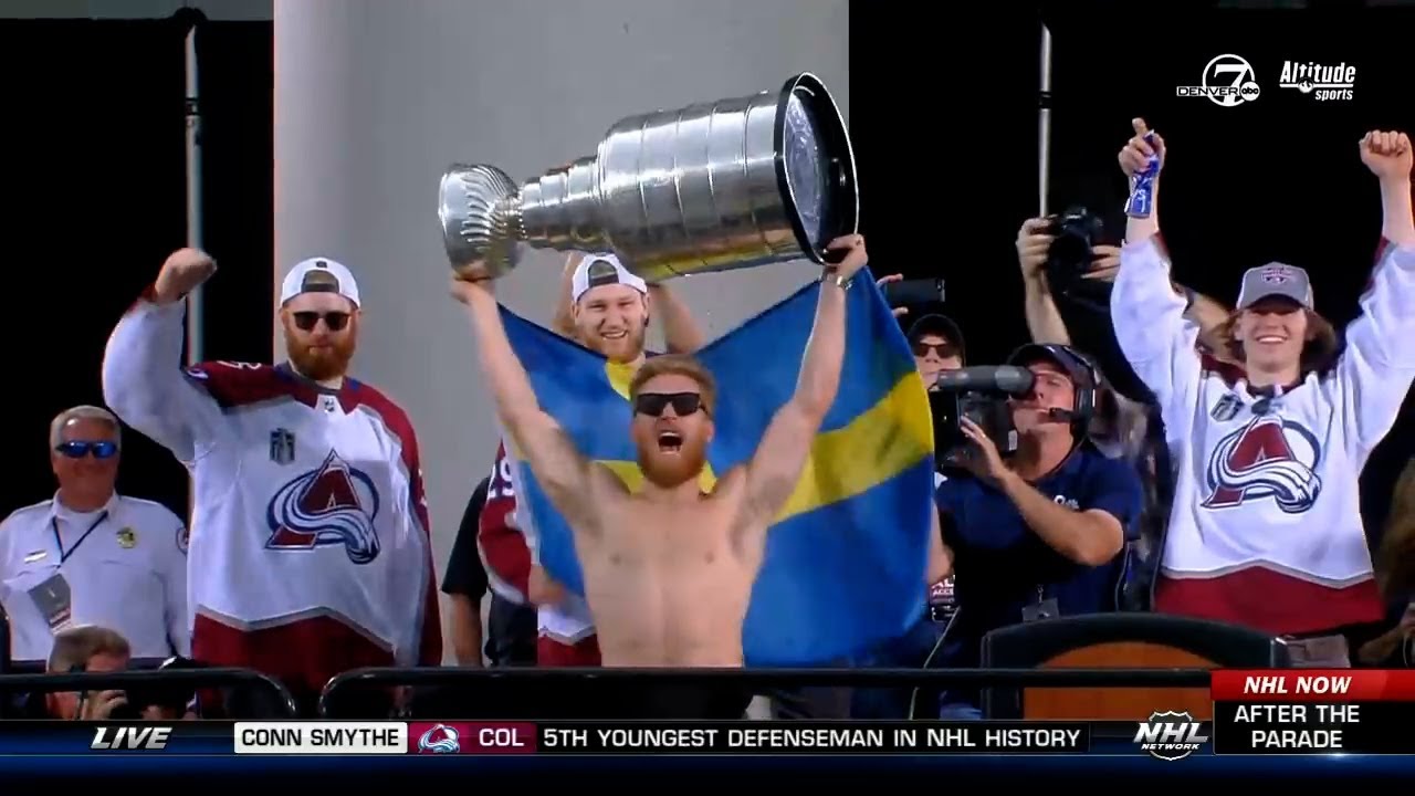 Best of Colorado Avalanche Championship Celebration
