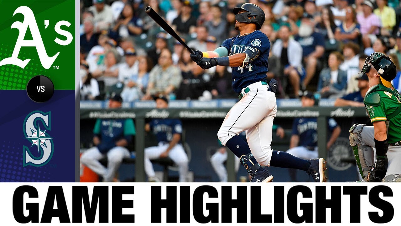A's vs. Mariners Game Highlights (6/30/22) | MLB Highlights