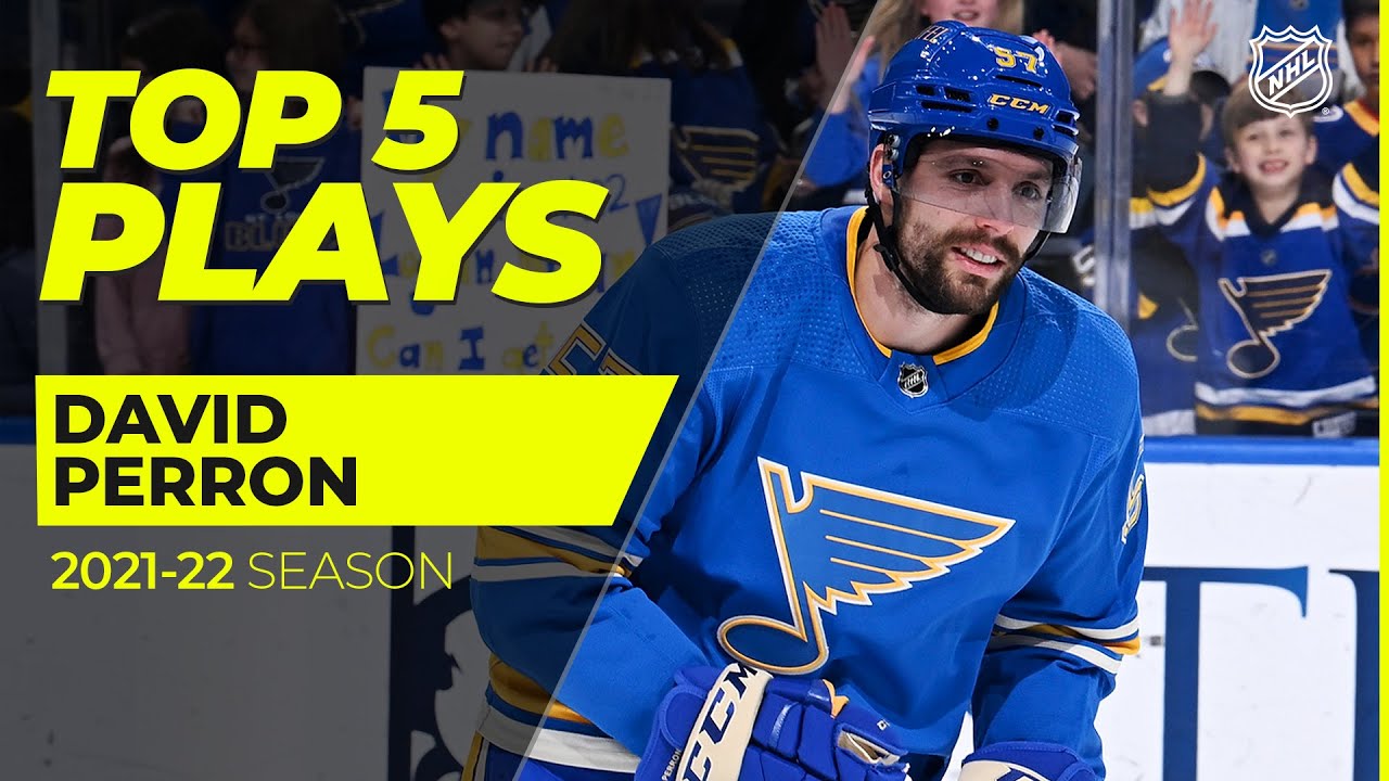 Top 5 David Perron Plays from 2021-22 | NHL