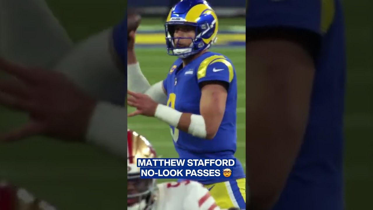 Best No Look Passes Stafford or Mahomes?