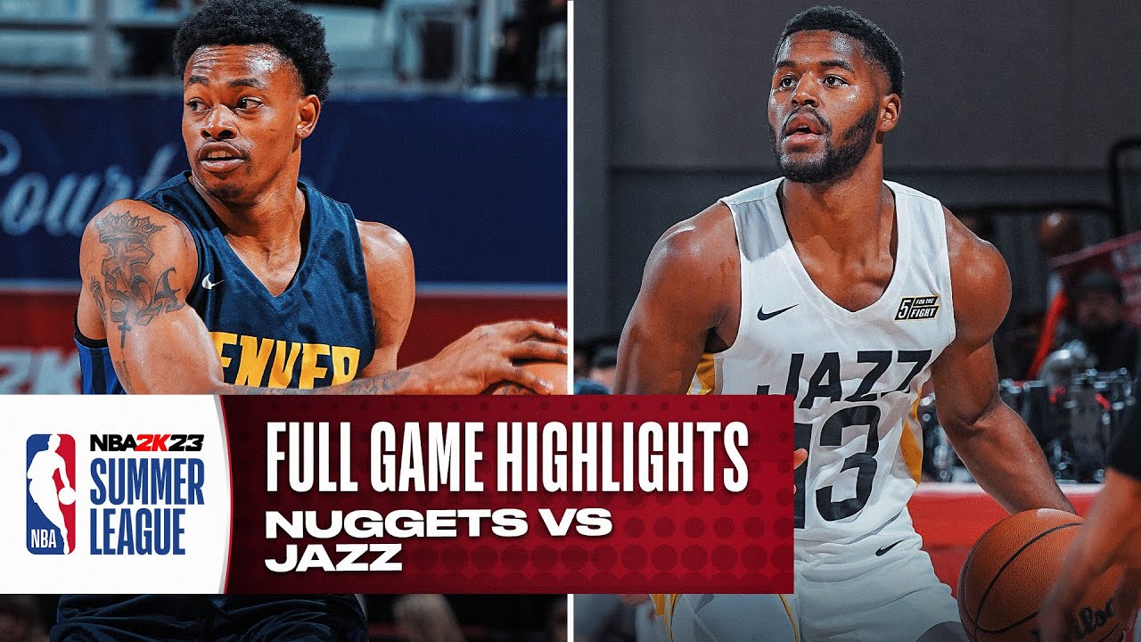 NUGGETS vs JAZZ | NBA SUMMER LEAGUE | FULL GAME HIGHLIGHTS