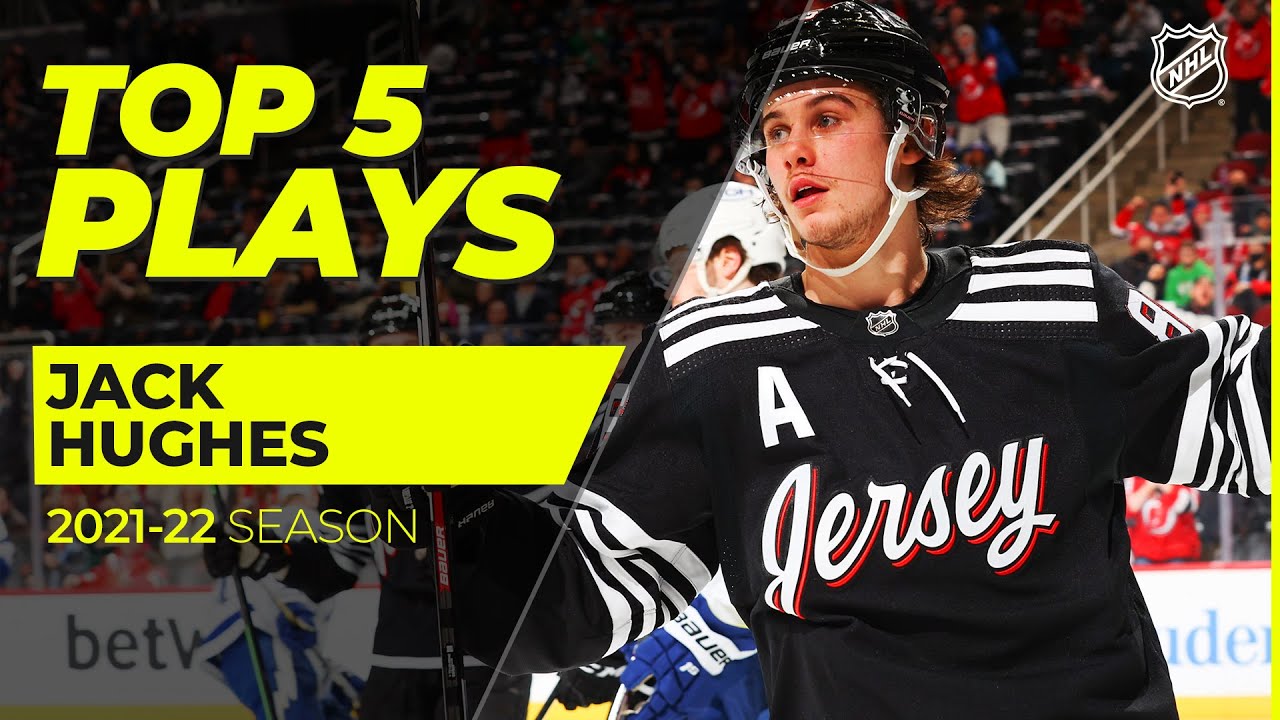 Top 5 Jack Hughes Plays from 2021-22 | NHL
