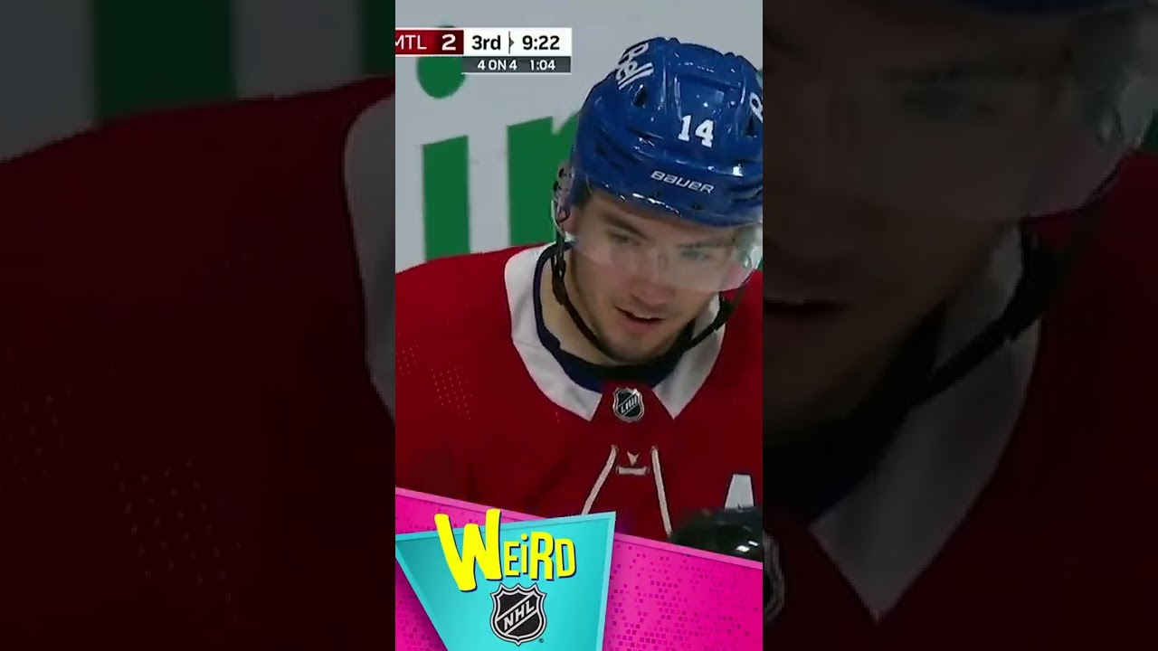 Suzuki Gets the Better of Markstrom | Weird NHL #shorts