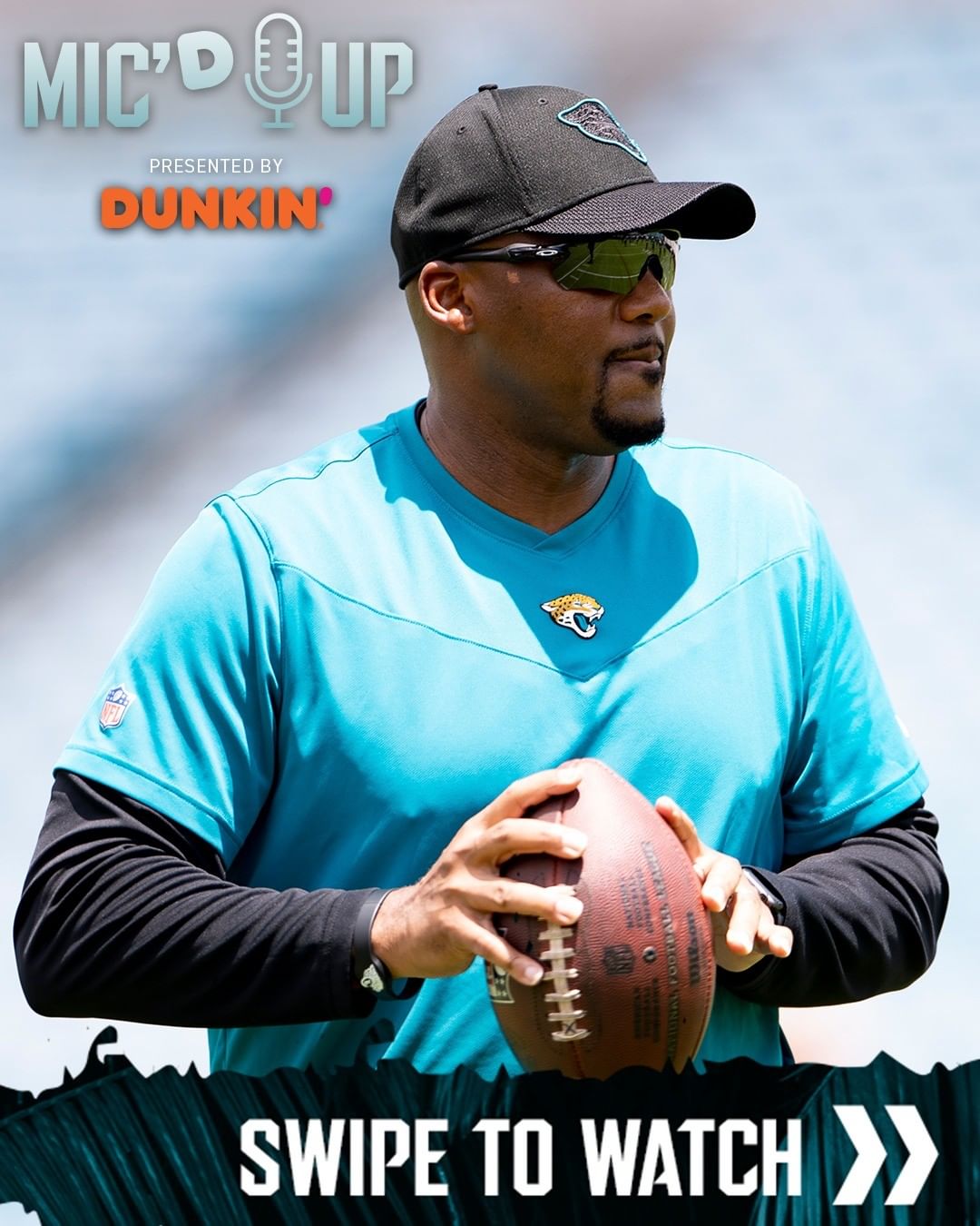 Wake up babe new Mic'd Up ft. Mike Caldwell just dropped  @dunkin | #DUUUVAL...