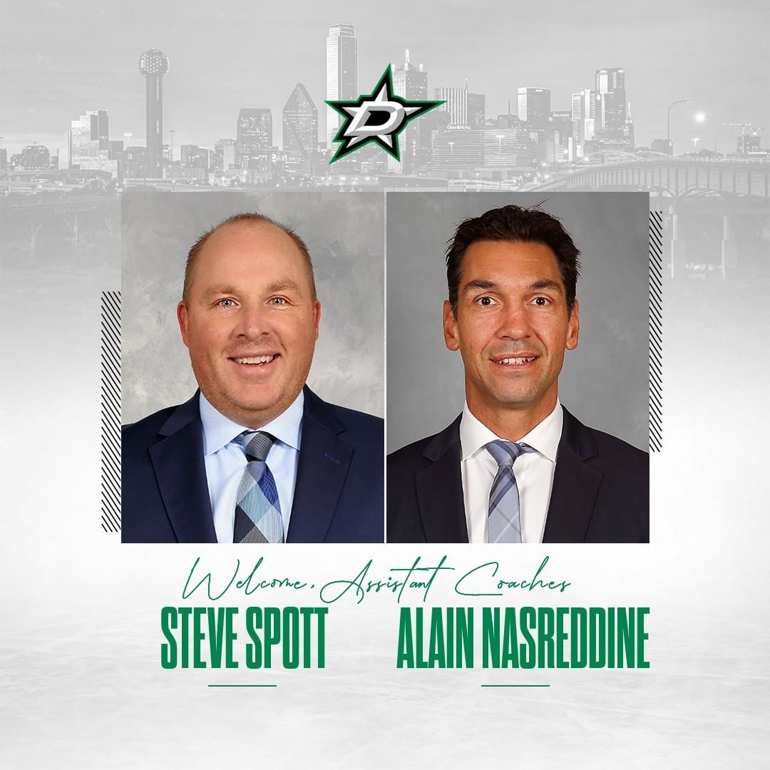 Welcome to #TexasHockey!  We have named Steve Spott and Alain Nasreddine as ass...