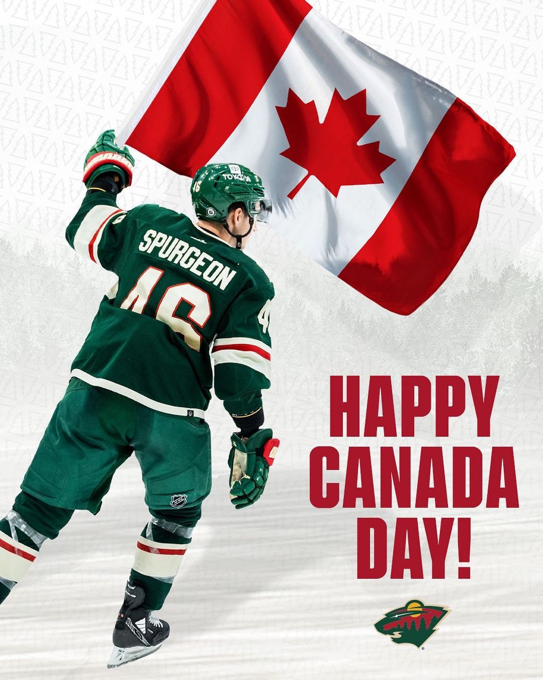 To our friends in the North, #HappyCanadaDay!  #mnwild...