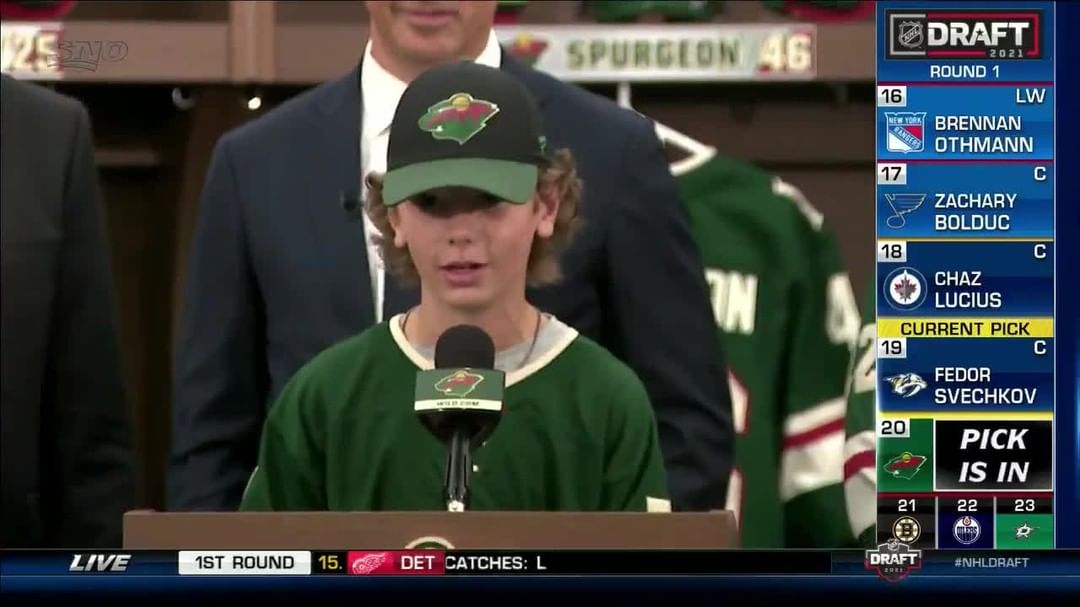 Remember this moment from last year's #NHLDraft? 🥹

Watch the 2022 NHL Draft on ...