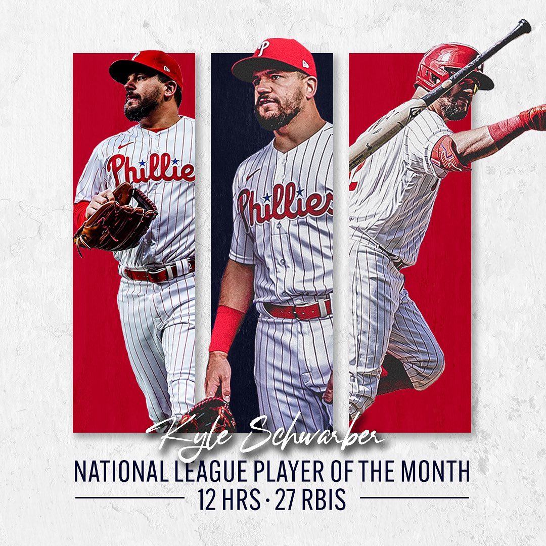 The month of Schwarber: confirmed.  #RingTheBell...