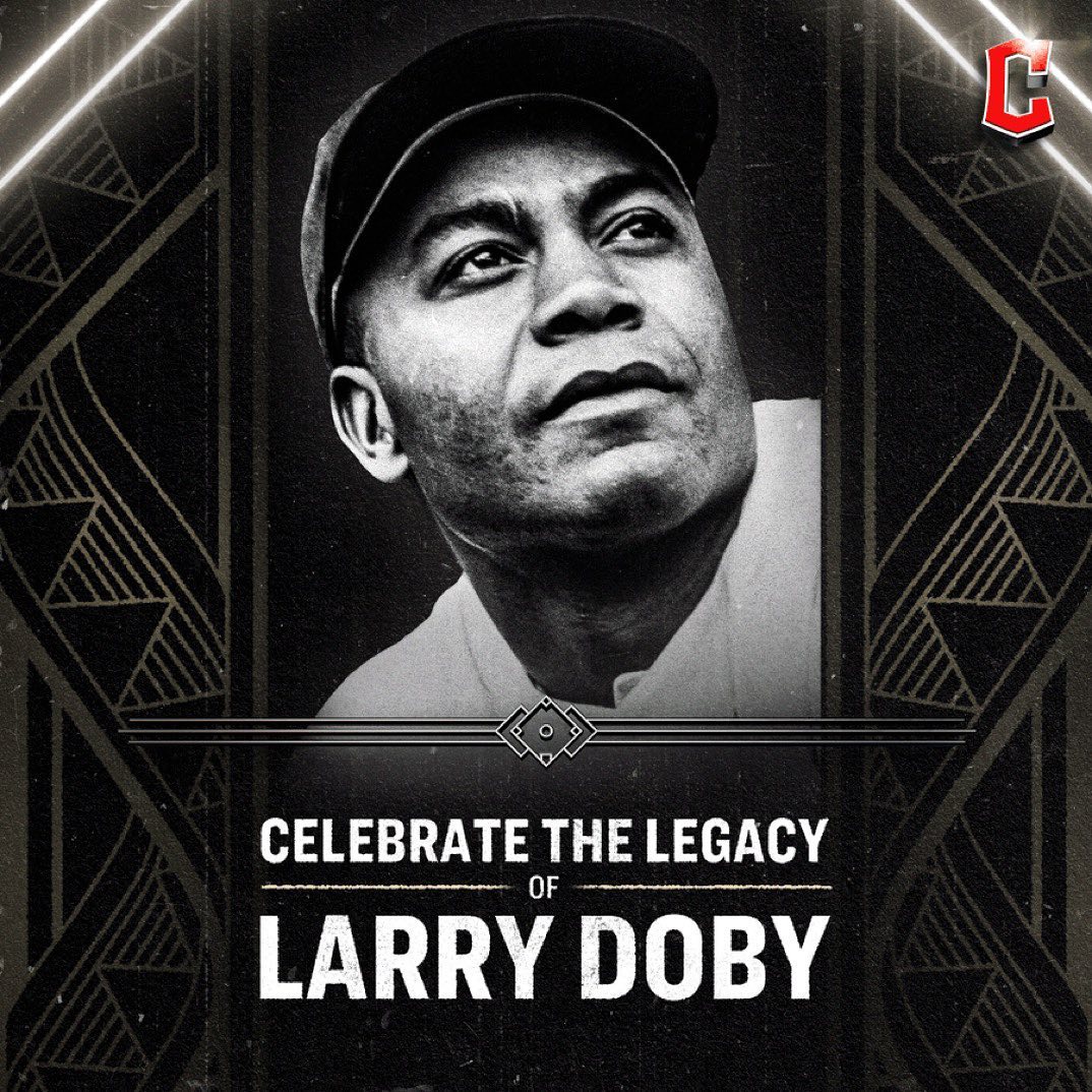 This evening, we celebrate the legacy of Larry Doby.  #ForTheLand...