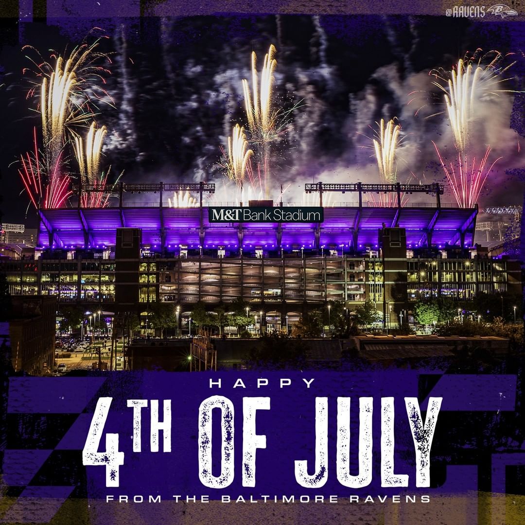 Happy 4th of July to the Ravens Flock!...