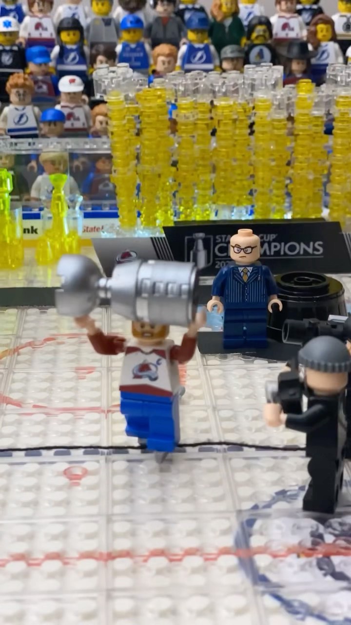 Lego Lord Stanley #stanleycup...