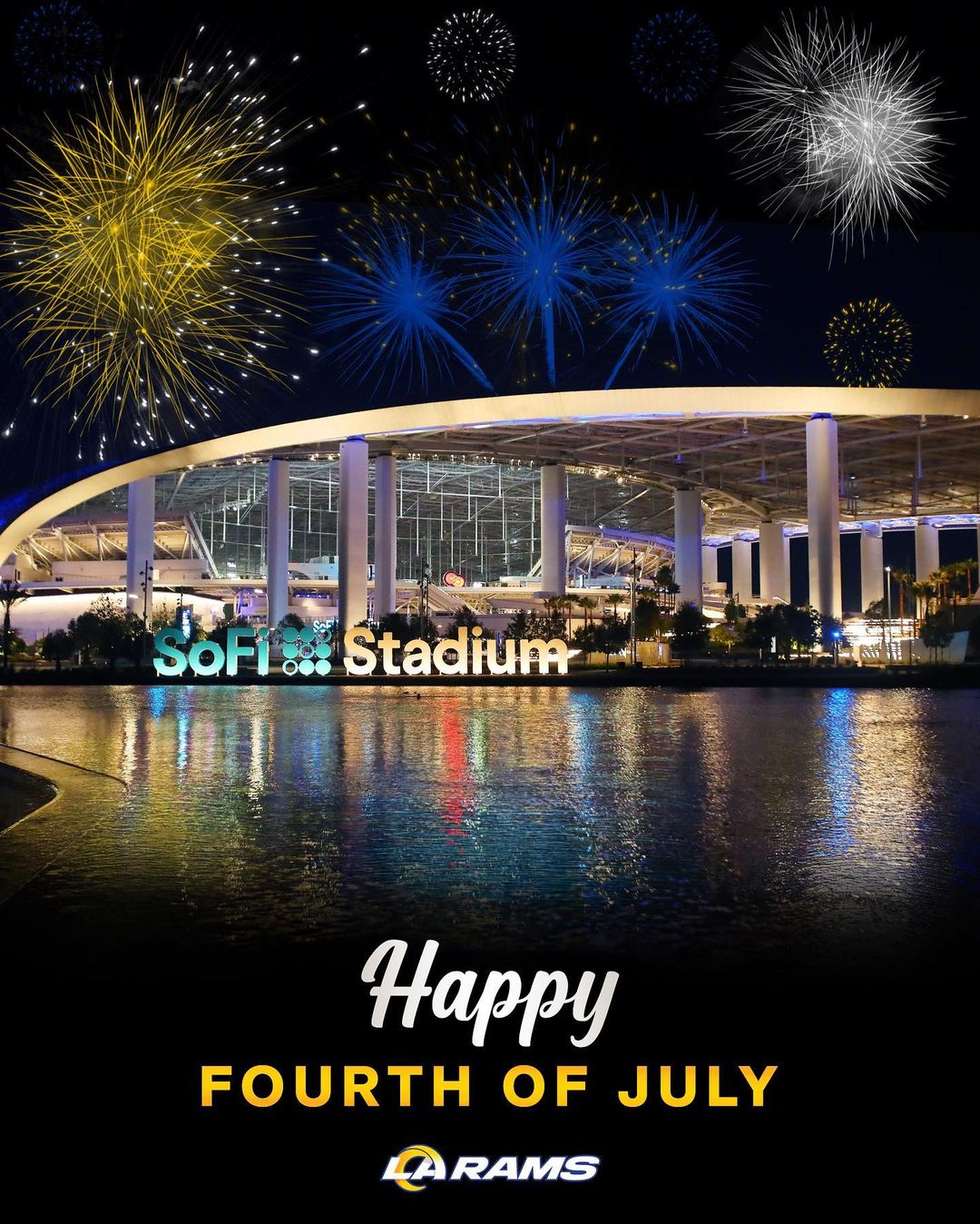 Happy Fourth of July, #RamsHouse!...