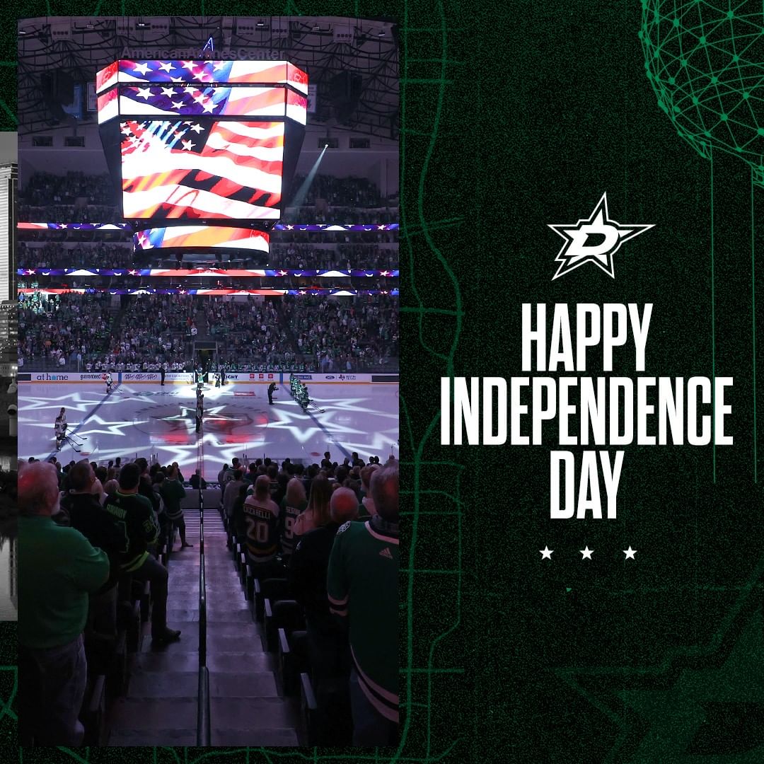 Have a safe and happy Independence Day, Stars fans!...