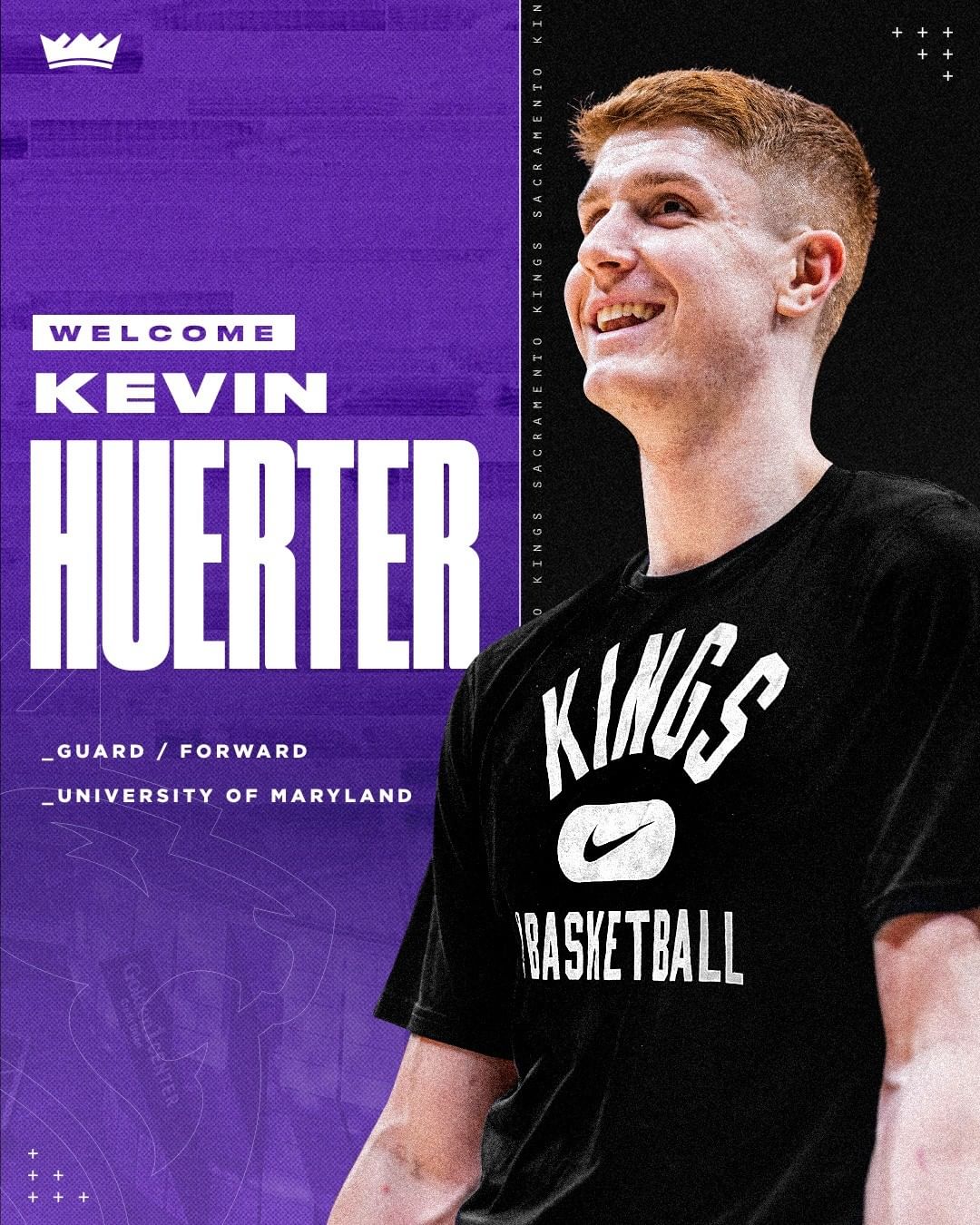 IT'S OFFICIAL: Welcome to Sactown, @kevin_huerter!...