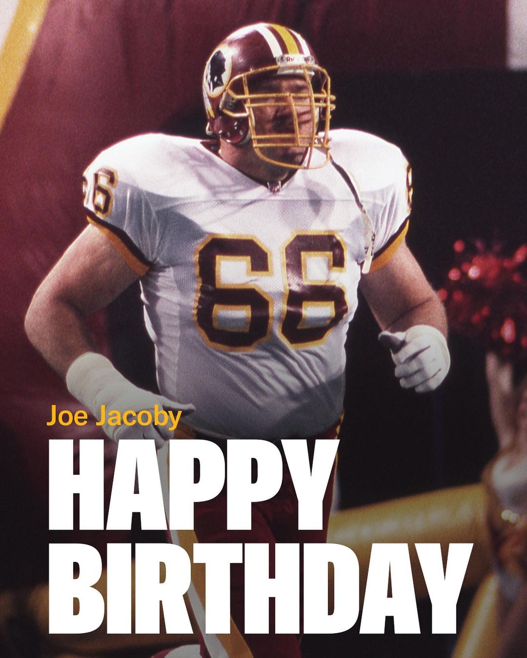 Happy birthday to one of the greatest offensive linemen EVER, Joe Jacoby!...