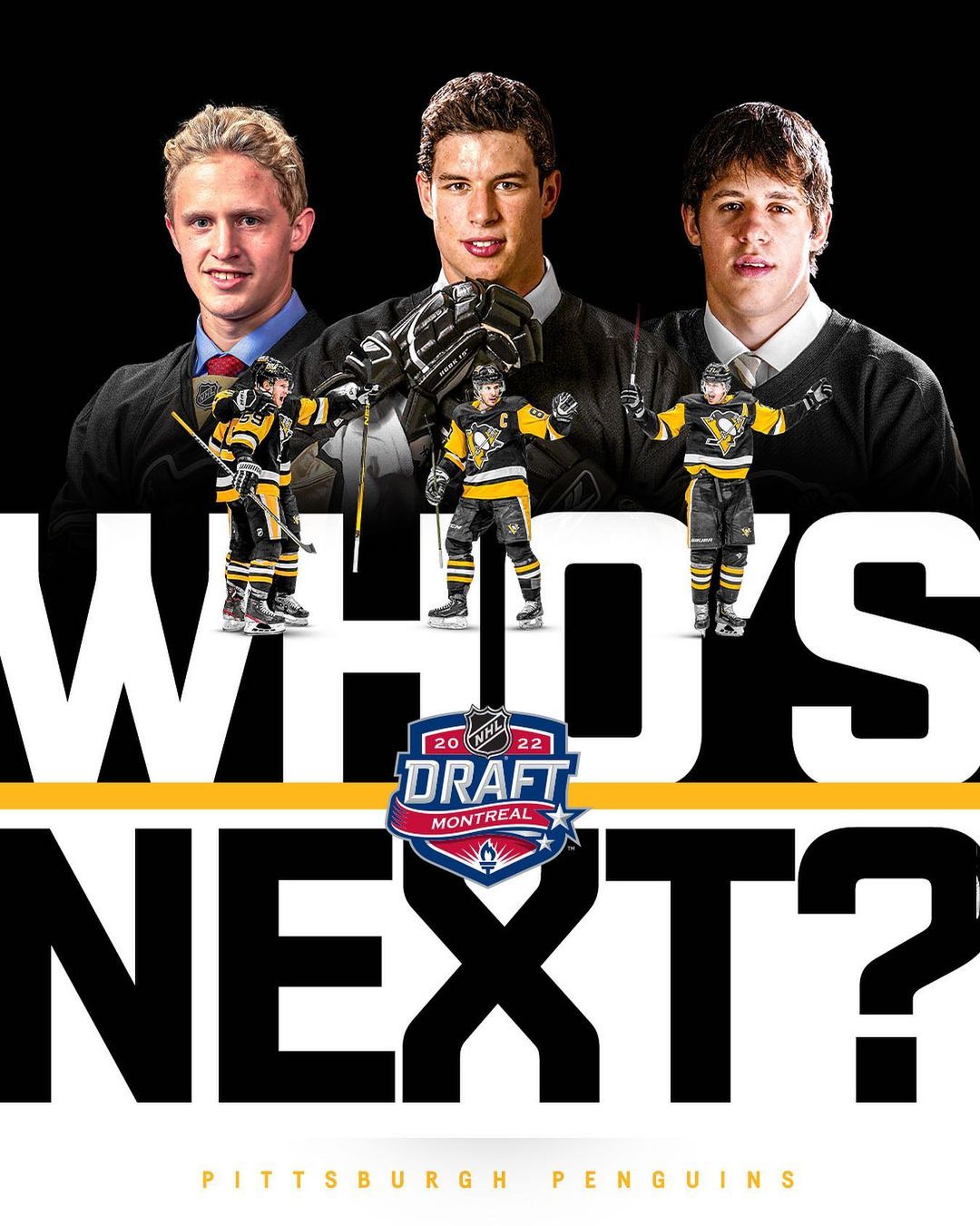 This is where it all begins. The only question now is... Who's next? #NHLDraft...