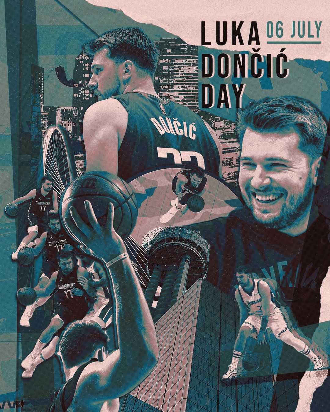 July 6th is a special day in Dallas County. Happy Luka Doncic Day!  #MFFL...